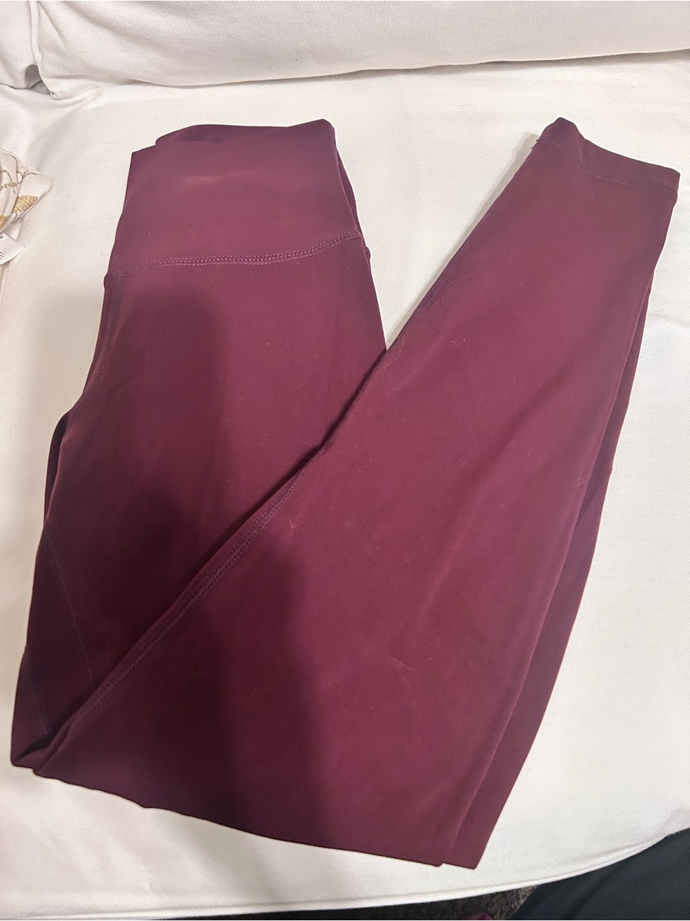 NVGTN High-Waist Maroon Leggings